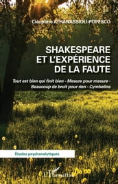 Shakespeare et l expérience de la faute