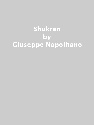 Shukran - Giuseppe Napolitano