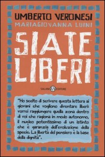 Siate liberi - Umberto Veronesi | 