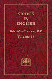 Sichos In English, Volume 23: Tishrei-MarCheshvan, 5744