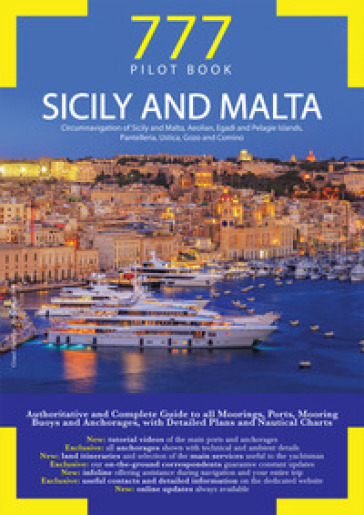 Sicily and Malta. Circumnavigation of Sicily and Malta, Aeolian, Egadi and Pelagie Islands...
