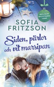 Siden, pärlor och vit marsipan