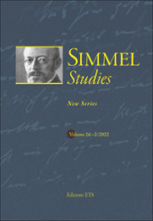 Simmel studies. New series (2022). Vol. 2