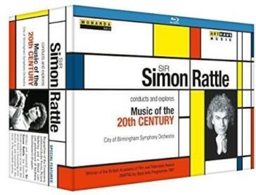 Simon Rattle: Conducts And Explores Music Of The 20th Century (3 Blu-Ray)