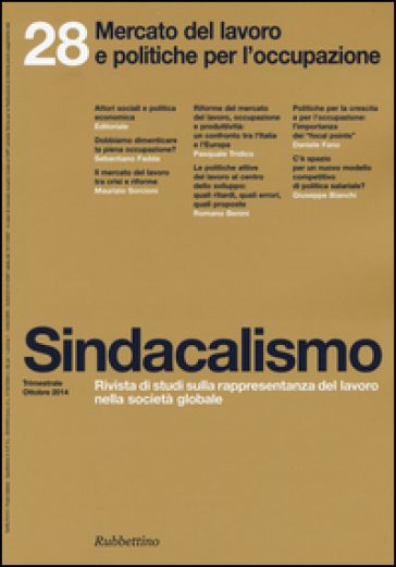 Sindacalismo (2014). 28.