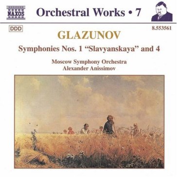 Sinfonia n.1 op.5, n.4 op.48 - Alexander Kostantinovich Glazunov