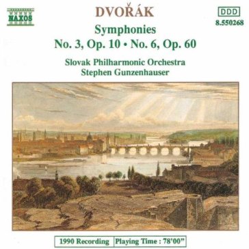 Sinfonia n.3 op.10, n.6 op.60 - Antonin Dvorak