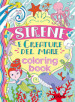 Sirene e creature del mare. Coloring book. Ediz. illustrata