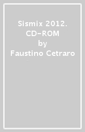 Sismix 2012. CD-ROM