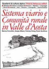 Sistema viario e comunità rurale in Valle d Aosta