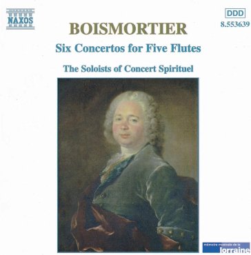 Six concertos for five flutes - JOSEPH B BOISMORTIER