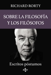 Sobre la filosofía y los filósofos