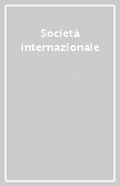 Società internazionale