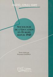 Sociologie de l éducation en Europe depuis 1945