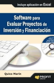 Software para evaluar proyectos de inversión y financiación. Ebook