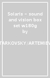 Solaris - sound and vision box set w180g - TARKOVSKY/ARTEMIEV