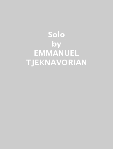 Solo - EMMANUEL TJEKNAVORIAN