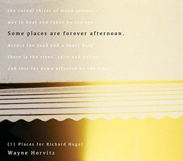 Some places are foreverafternoon (11 pla - Wayne Horvitz