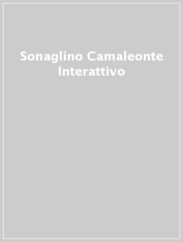 Sonaglino Camaleonte Interattivo
