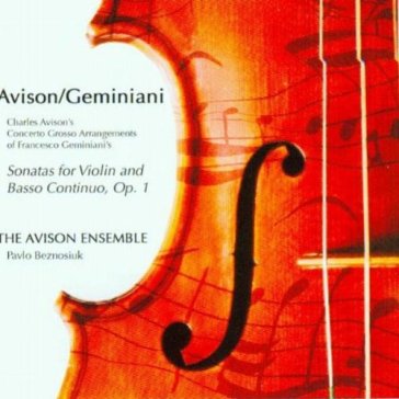 Sonata per violino e bc op 1 n.1 in sol - AVISON ENSEMBLE