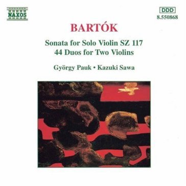 Sonata per violino solo sz 117, 44 - Bela Bartok