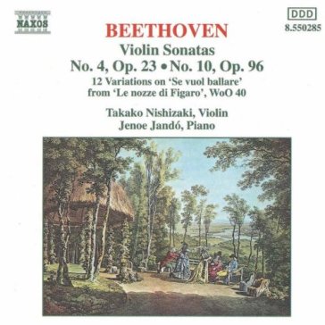 Sonata x vl n.4 op.23, n.10 op.96, - Ludwig van Beethoven