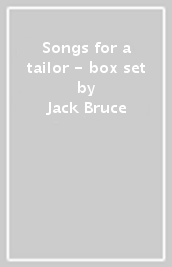 Songs for a tailor - box set