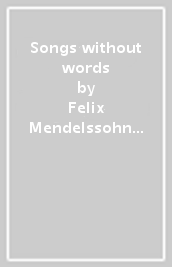 Songs without words