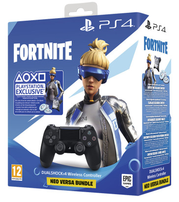 Sony Controller DS4 V2 BLK+Fortnite VCH