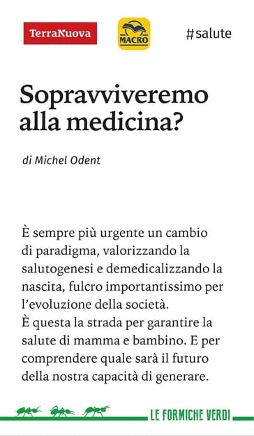 Sopravviveremo alla medicina? - Michel Odent