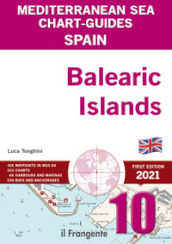 Spain. Balearic Islands. Mediterranean sea chart-guide