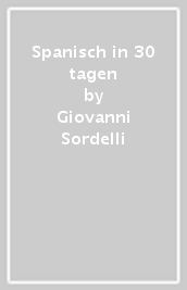 Spanisch in 30 tagen