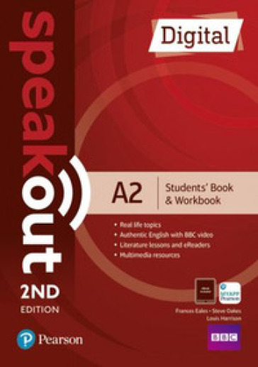 Speakout digital. A2. Student's book &amp; Workbook. Without key. Per il triennio delle Scuole superiori. Con e-book. Con espansione online