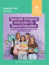 Specially Designed Instruction for Special Education