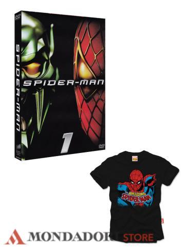 Spider-man (DVD)(+T-shirt The amazing Spider-Man nero M) - Sam Raimi
