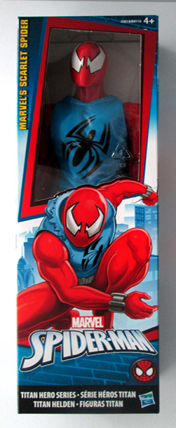 Spiderman Titan Hero M. Scarlet Spider