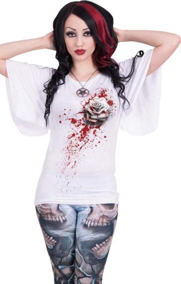 Spiral - White Rose (T-Shirt Donna S)