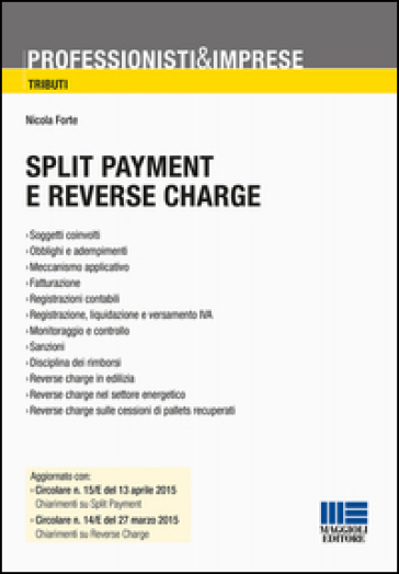 Split payment e reverse charge