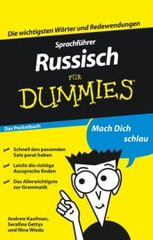 Sprachführer Russisch für Dummies Das Pocketbuch