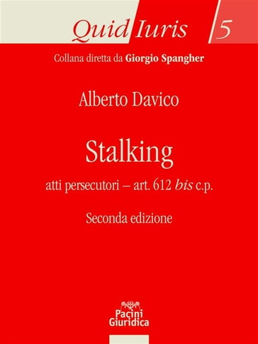 Stalking - Seconda edizione - Alberto Davico