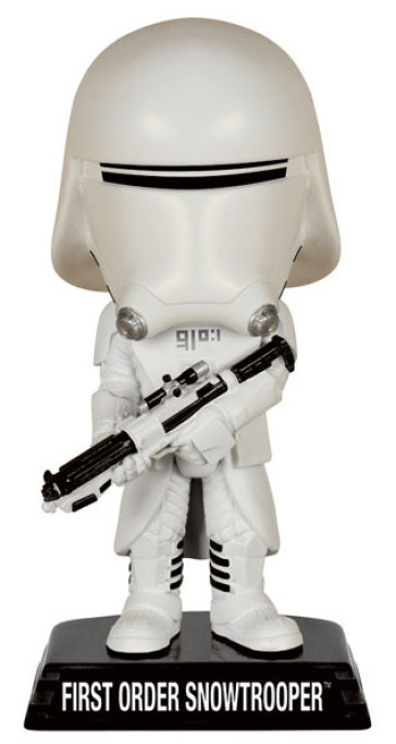 Star Wars Episode Vii - Wacky Wobbler - First Order Snowtrooper - Bobble Head 15Cm