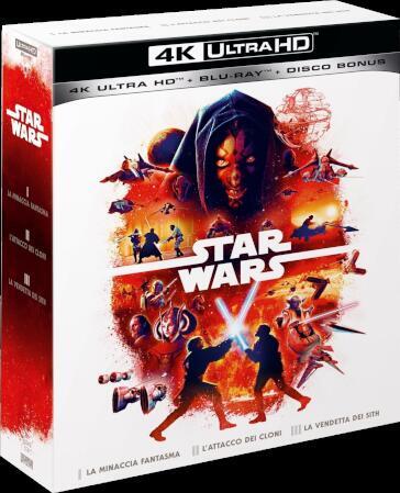Star Wars Trilogies - Eps. 01-03 (3 Blu-Ray Uhd+Blu-Ray) - George Lucas