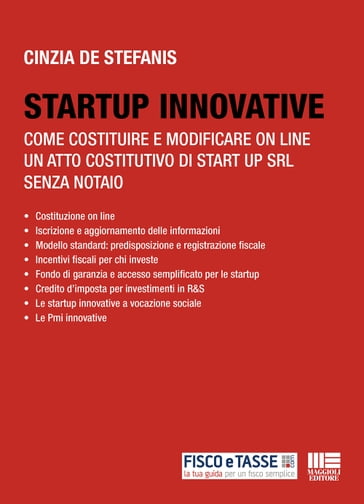 Startup innovative - Cinzia De Stefanis