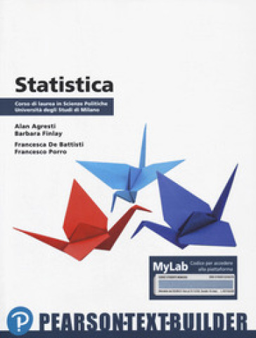 Statistica. Con Contenuto digitale per accesso on line - Alan Agresti - Barbara Finlay - Francesca De Battisti - Francesco Porro