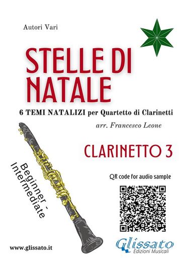 Stelle di Natale - Quartetto di Clarinetti (CLARINETTO 3) - Francesco Leone