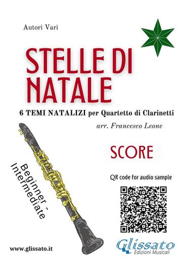 Stelle di Natale - Quartetto di Clarinetti (SCORE) - Francesco Leone