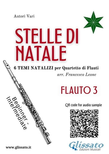 Stelle di Natale - Quartetto di Flauti (FLAUTO 3) - Francesco Leone