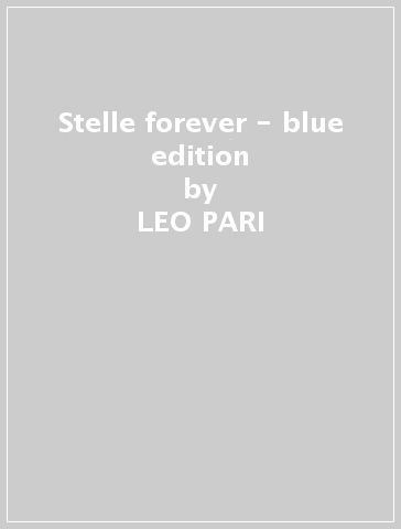 Stelle forever - blue edition - LEO PARI