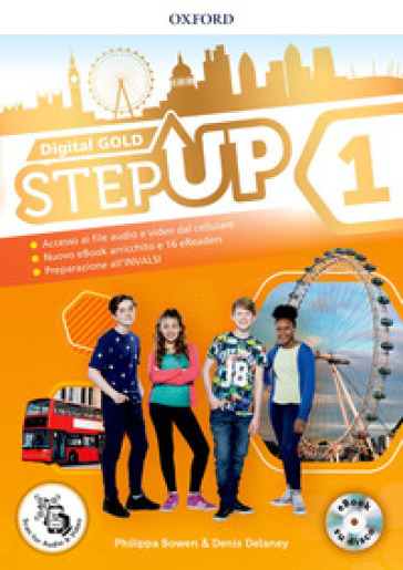 Step up gold. Student's book-Workbook-Extra book. Per la Scuola media. Con e-book. Con espansioni online. Con Libro: Min map. Vol. 1