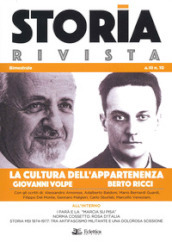 Storia Rivista (2021). 10: La cultura dell appartenenza. Giovanni Volpe, Berto Ricci